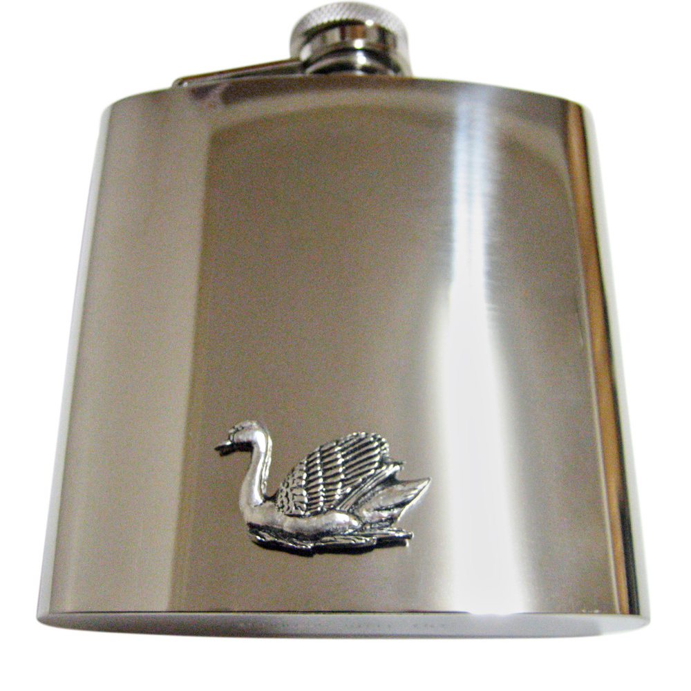 Swan Bird Large Flask - image 1